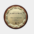 ADL Ear of Wheat Wholesales Wooden Plaques Honorary Round Award Certificate Business Awards Trophy