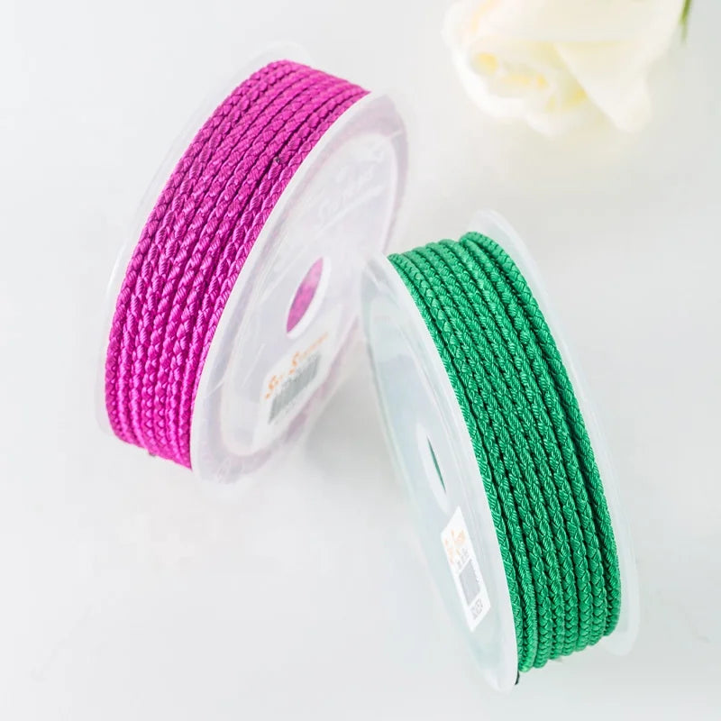 CLA 2.5mm 5meter Jewelry Cord Polyester Cord Jewelry Accessories Bracelet and Necklace Material 28 Colors Beading Cord