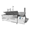 Industrial Continuous Deep Fryer Machine for Commercial Kitchen Gas Open-Fired Commercial Potato Chips Fried Chicken Electric