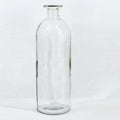 Transparent Glass Vase Small-Mouthed Cork Cap
