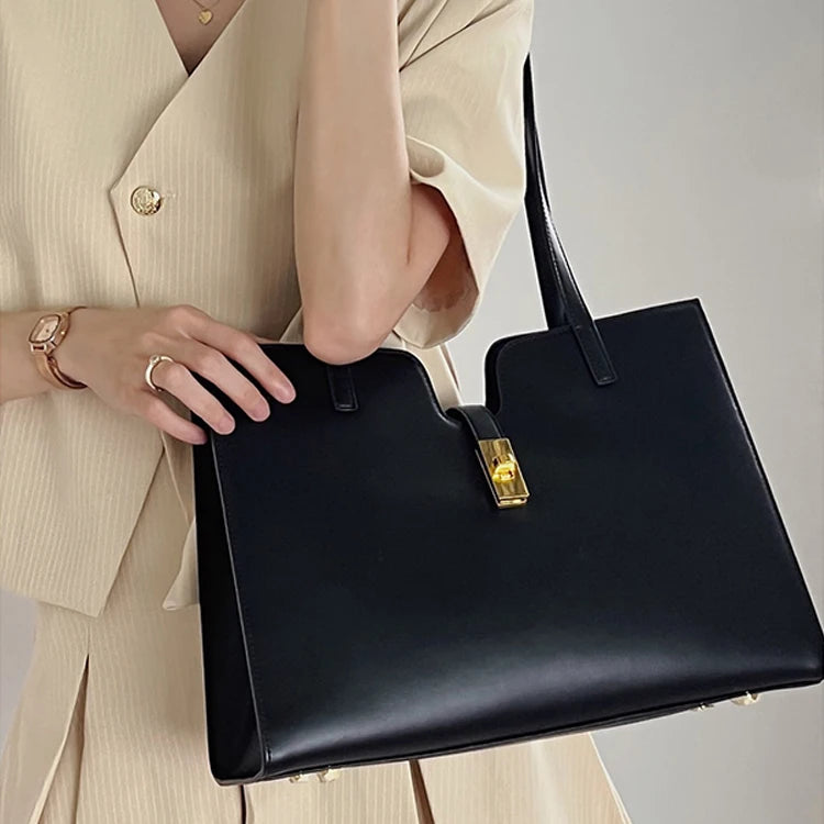 LOUIS LEVANE Leather Shoulder Bag Fashion Elegant Design Stylish Ladies High Quality Handbags