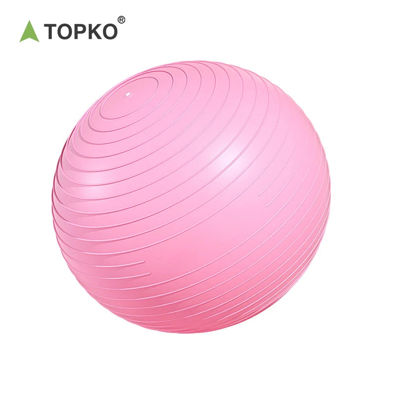 TOPKO in Stock Yoga Exercise Ball  Home/Gym Workout Balance Yoga Ball