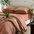 Cheap Factory Price 100% Linen Duvet Cover Set Luxury Quilt Cover  Bedding Sets  Eco-Friendly