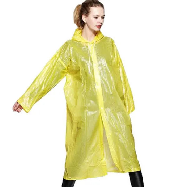 Adult Hooded Emergency Rubber Rainoat Wholesale Plastic Raincoat Fetish
