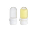 Custom 1.5ml Frosted Small Bulb Shape Glass Bottle Cosmetic for Essential Oil Glass Bottles for Traveling