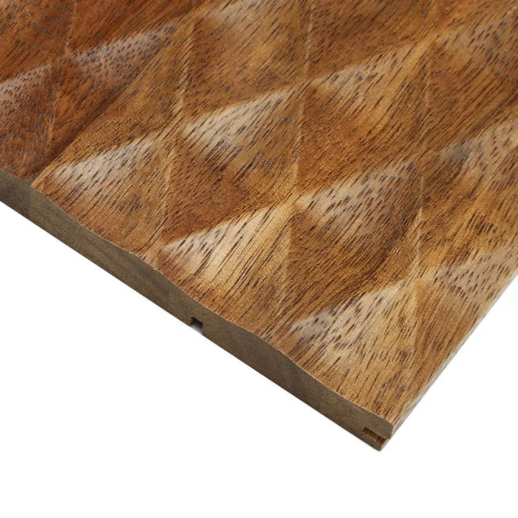MUMU Home Office Decorative Solid Timber Panel 3D Sandwich Other Boards Wall Paneling in Wood