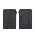 USA Delivered Duty Paid DDP Fashionable Premium Slim Minimalist Bifold Men's Metal Leather Wallet