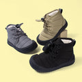Wholesale Customized Winter New Cold Stick Warm Children's  Boots Casual Buckle Lace Soft Soled Outdoor Shoes for Boys and Girls