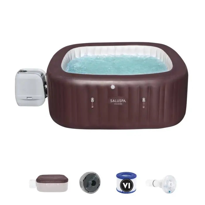 Bestway 60082 Lay Z Spa Maldives Smart HYDROJEYT Pro Inflatable Bubble Spa Tubs