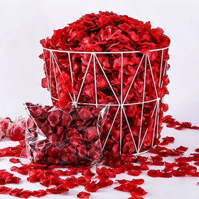 O-X0150 Hot Sale Supplier Cheap Artificial Silk Flower Petal Romantic Atmosphere Wedding Flowers Soft Faux Rose Petal