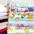 Luxurious Customize Printing Floral Design Cotton Spandex Fabric Flower Printed Organic Cotton Fabric for Dress
