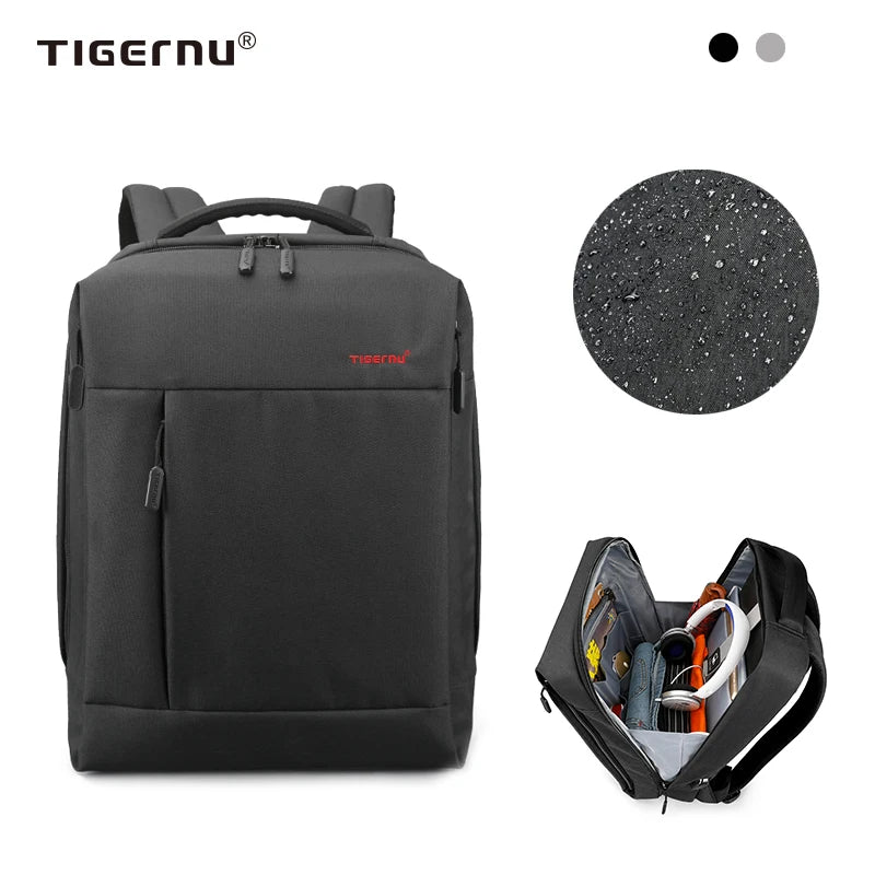 Tigernu T-B3269A 15.6 Inch Customer logo Factory Manufacturer Business Laptop Travel Bag Backpack for Men