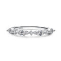 Female fashion gemstone zircon ring 925 sterling silver horse eye rhinestones rings for women girls