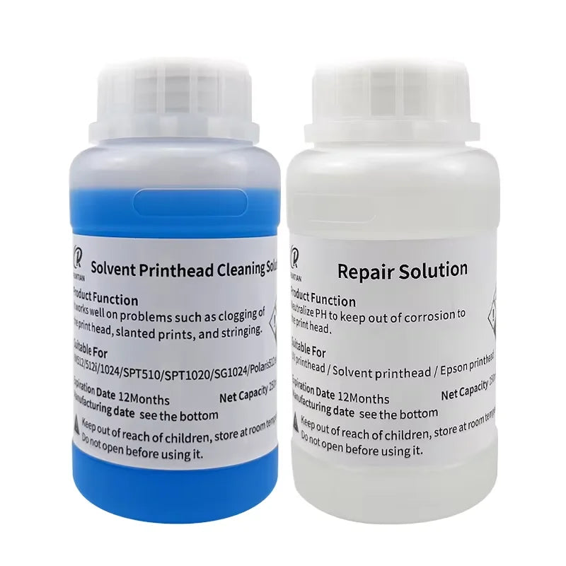 LINKO BLUE LIQUID Printer Ink Cleaning Solution Cleaning Liquid for Inkjet Printers