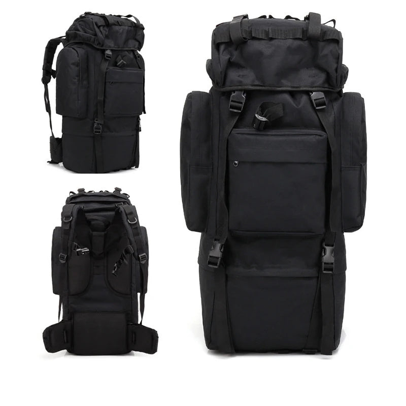 Hot Selling Large Capacity Waterproof Outdoor Camouflage Backpack for Camping Hiking Traveling Tactical Backpack