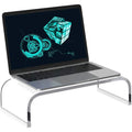 U-Shape Acrylic Multi-Functional Laptop Stand Office Desktop & Drawer Organizer for TV Computer Monitor Display Bracket