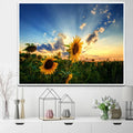 DIY Diamond Painting Square /Round Full Diamond Sunflower Canvas Picture Painting Home Decoration Crafts Adult Handpainted