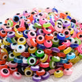 SC Wholesale Trendy Plastic Beads Acrylic Plastic & Lucite Beads Colorful Resin Devil Eye Beads for Souvenir