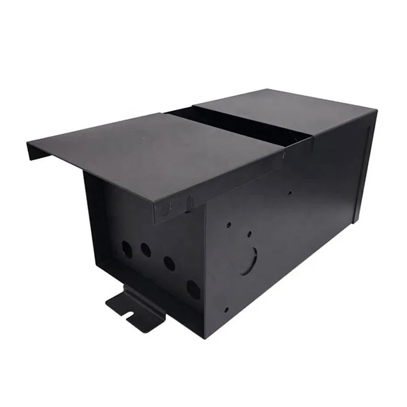 Custom Stainless Steel Chassis Enclosure Distribution Box Laser Cutting Sheet Metal Stamping Parts Case Polished 0.5mm-16mm