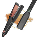 Professional 3D LCD Titanium PTC Floating 1.75'' Advanced Touch Panel Fast Heating Overheating Protection Hair Straightener