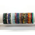 Gemstone Healing Bracelet Wholesale 8mm Natural Aquamarine Stone Beads Bracelet for Women Men