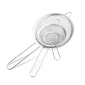 Set of 3 Fine Mesh Stainless Steel Strainers Pasta Colander