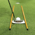 Golf Alignment Sticks Training Aid Golf Alignment Training Sticks 2 Pack 48" Golf Alignment Aid Practice Rods