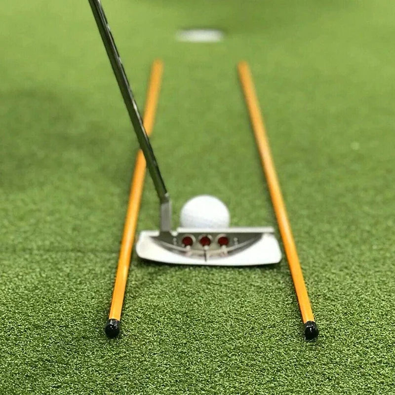 Golf Alignment Sticks Training Aid Golf Alignment Training Sticks 2 Pack 48" Golf Alignment Aid Practice Rods