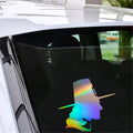 Officer Car Laser Sticker Vinyl Decal Car Truck Bumper Window Laptop Sticker Decor Gift Die Cut Decals Laptop Window Glass
