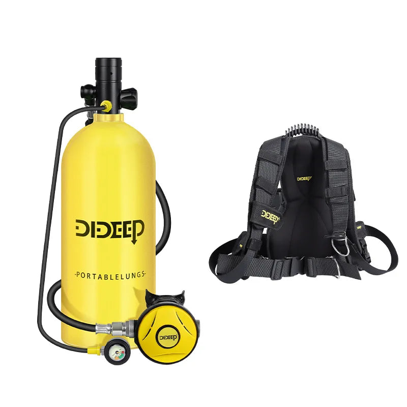ODM OEM Mini Portable 3.0L 3000PSI Scuba Tank Dive Equipment Aluminium Respirator Lung Air Tank Customizable Breathing Scuba