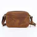 Wholesale Custom High Quality Crazy Horse Leather Unisex Crossbody Bag Men's Fashion Minimalist Messenger Shoulder Bag for Man