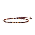 3mm Natural Egg Yolk Stone Mala Beaded Bracelets for Women Build Self Confidence Hand Braided Mala Prayer Jewelry