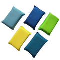 Microfiber Woven Compressed Quick-Dry Eco-Friendly Plain Mesh Car Wash Sponge Non-Scratch Multi-Use Honeycomb Hole Scrub