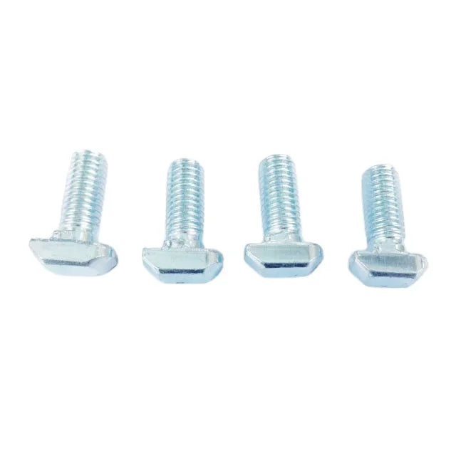 Zinc Plated T Shape Head Screw M8 X20/25/30 T Sliding Handle BoltT Slot BoltT-head Bolts for Slot 10/8 Extrusion Profile M8