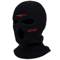 Custom Design Embroidery Logo Balaclava Motorcycle 3 Hole Full Face Knit Ski Mak Beanie Balaclava Hat Ski Mask