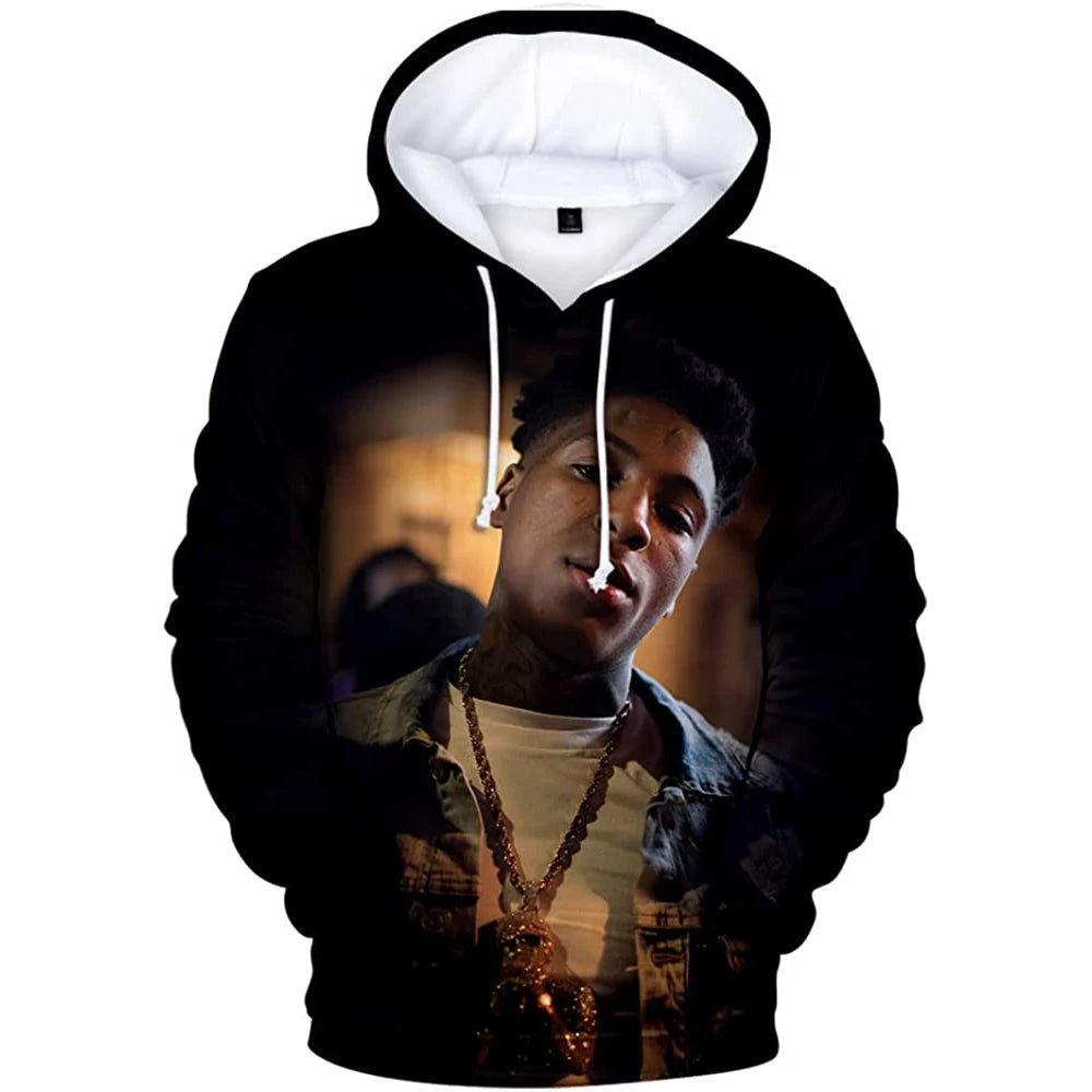 Fitspi Wholesale Hip Hop Hoodie Unisex 3d Printed Hooded Pullover Sweatshirt for Men Women Teen Dropshipping