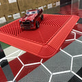 Hot Sale Refined Flexible Solid Garage Floor Tiles Floor Tile Plastic Brick Mold for Car Wash Splicing Grid Grille