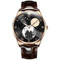 Oupinke 3177 Factory Directly Wholesale Luxury Skeleton Waterproof Mechanical Automatic Watch Men