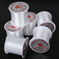 Wholesale 0.2mm-0.8mm Transparent Non-Stretch Strong Fish Line Crystal Rope for DIY Bracelets Necklaces Jewelry Making
