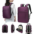 Hot Sale 15.6 Inches Women's Nylon Backpack Large Capacity Expandable with Zipper Closure Waterproof Durable for Commute Campus