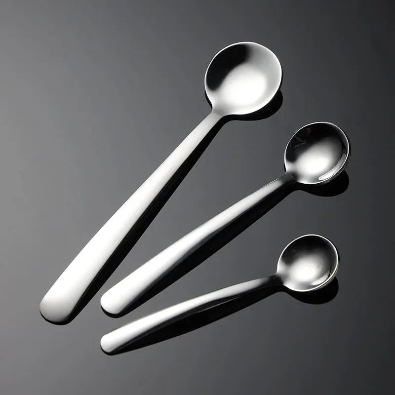 Stainless Steel Coffee Spoon Stainless Steel 18/10 Shiny Spoon Tea Coffee Ice Spoon Material Metal Occasion Party 1051001