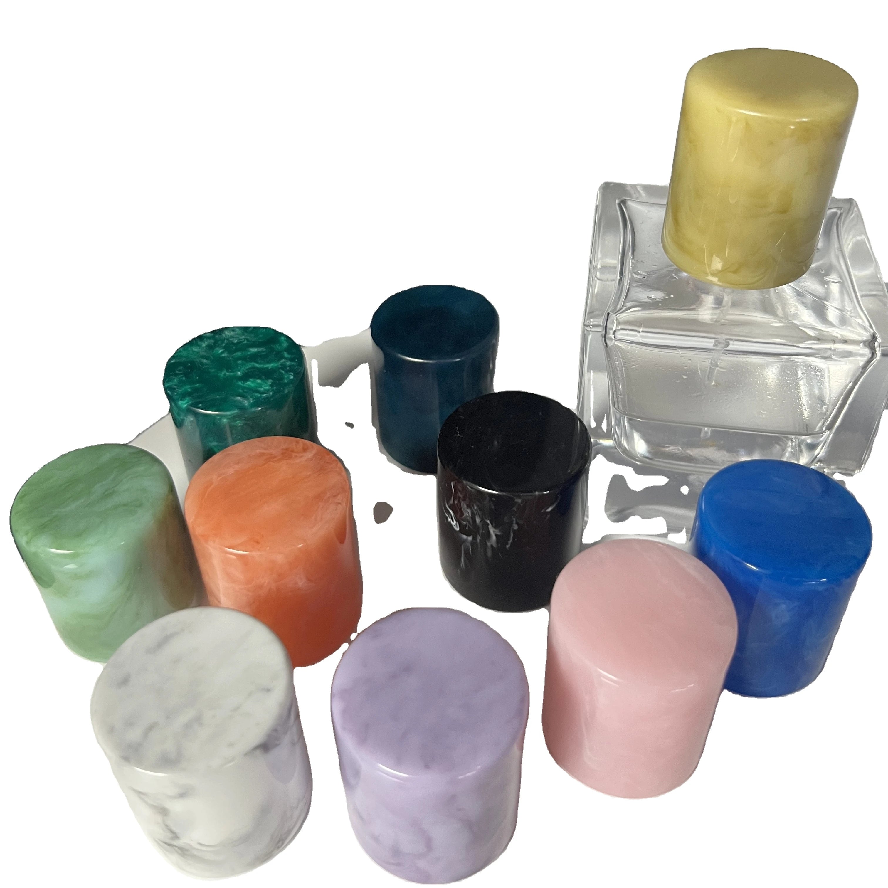 Marble Stone Resin Cap Perfume Luxury FEA15 Cap Unique Perfume Cap
