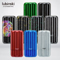 Lubinski Cigar Sleeve Carbon Fiber Cigar Tube Three-Pack Fashion Portable Travel Cigar Sleeve