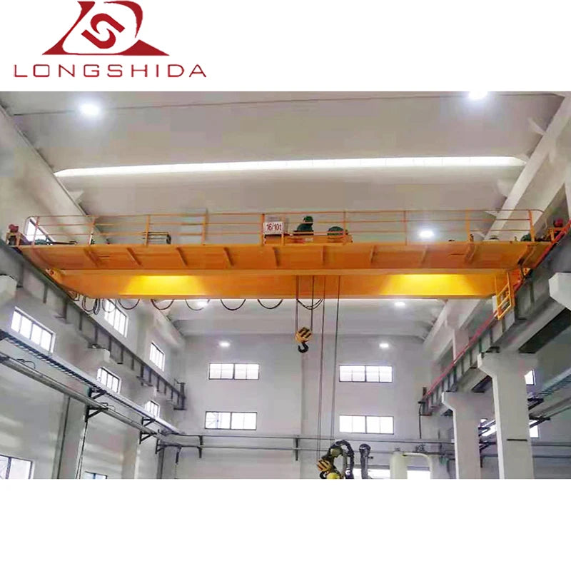 Customized Double Girder Overhead Crane 5 Ton to 80 Ton with PLC Motor for Workshops