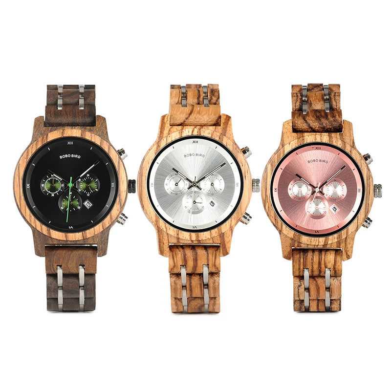 BOBOBIRD Best Selling Girls Watch New Model Fashion Female Watches Women Chronograph Wrist Watches Ladies for Casual