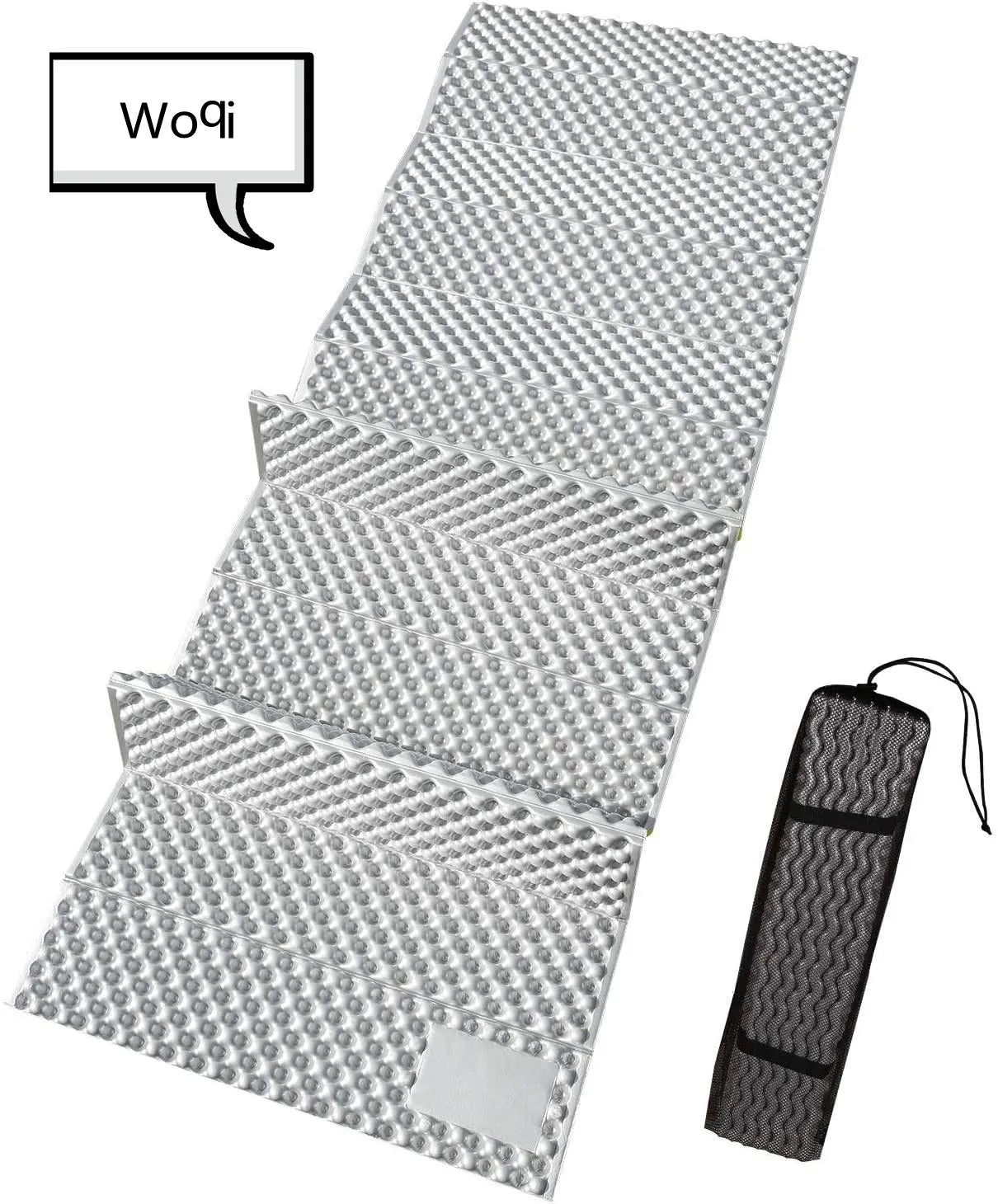 Woqi XPE/IXPE Foam Sleeping Mat Ultra Light Folding Pad Waterproof Beach Blanket Folding Camping Mat