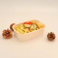 Packaging Bowl Food Carton Disposable Bento Box Paper Food Container Disposable Takeaway Kraft Paper Salad Box