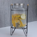 4L/5L/8L Mason Jar Dispenser With Spigot 304 Stainless Steel Drink Dispenser Beverage
