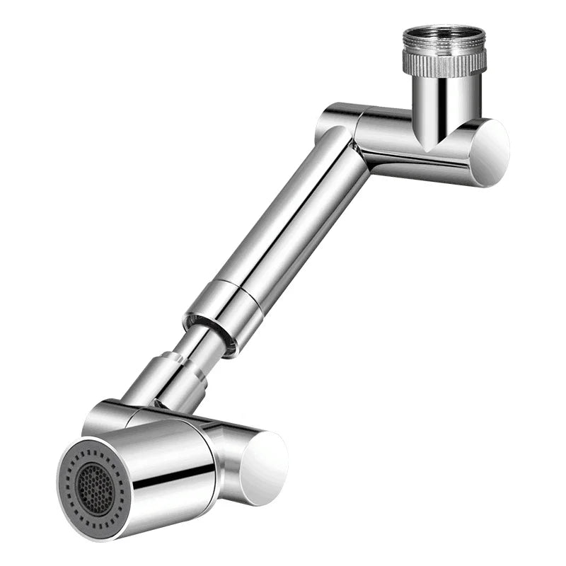 Large Angle Sink Faucet Aerator Universal Length Adjustable Swivel Faucet Extender Nozzle