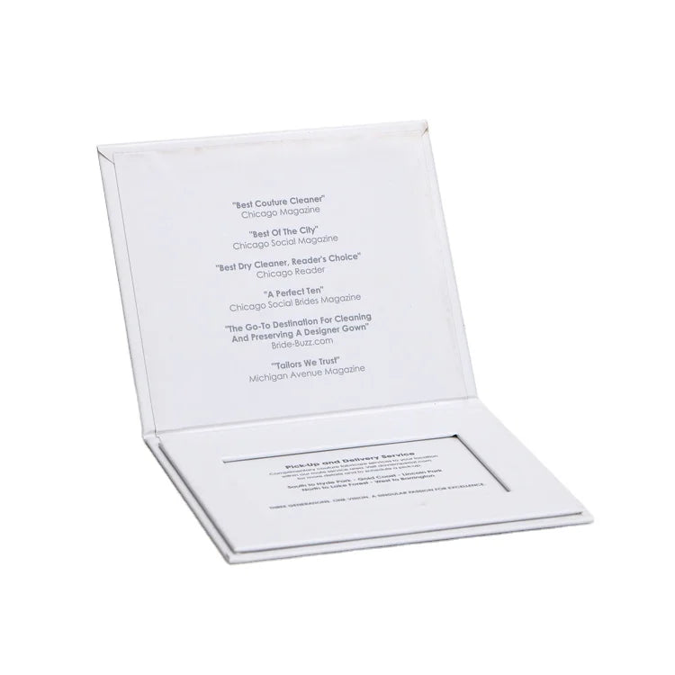 Custom Luxury Giftcard Business Playing Card Packaging Paper Box Vip Trading Credit Card Gift Box for Card